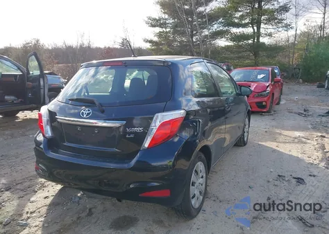 2012 Toyota Yaris Le z USA, uszkodzony, nr VIN JTDJTUD30CD537245